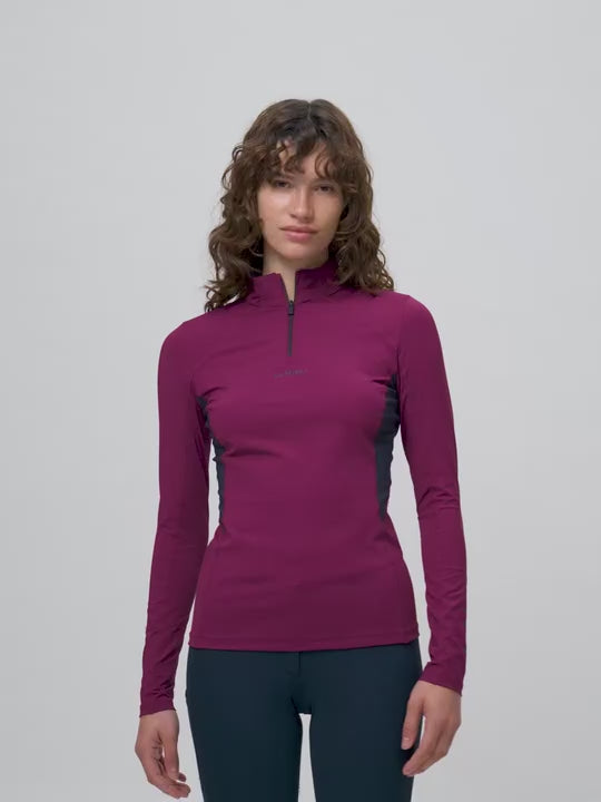 LeMieux Classique Base Layer Blackberry