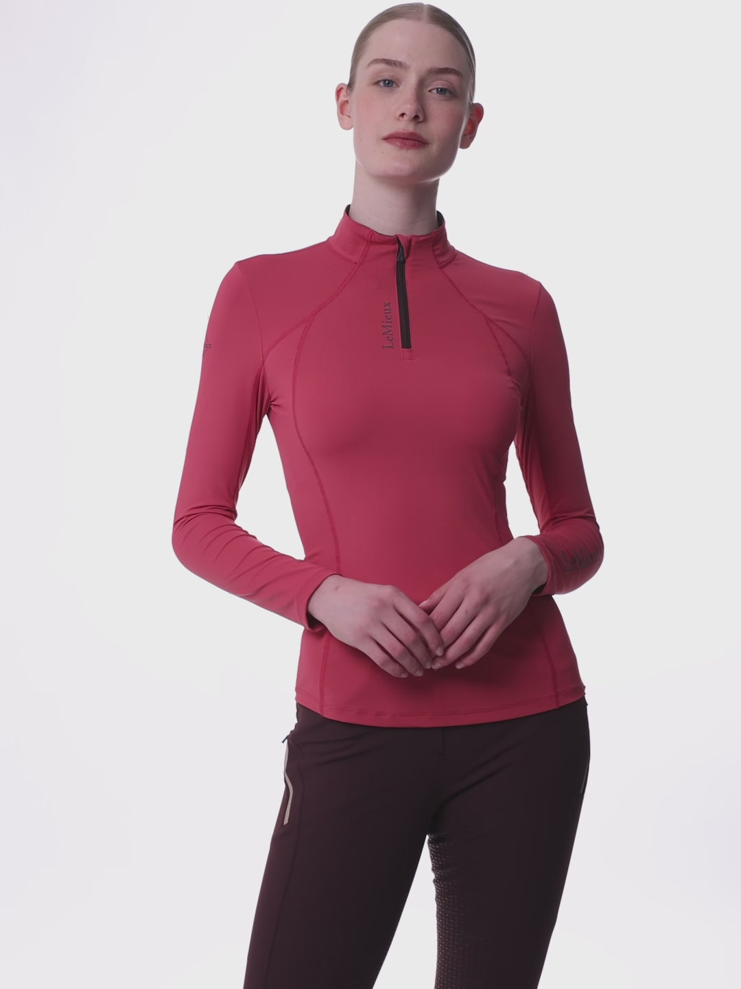 LeMieux Classique Base Layer Cranberry