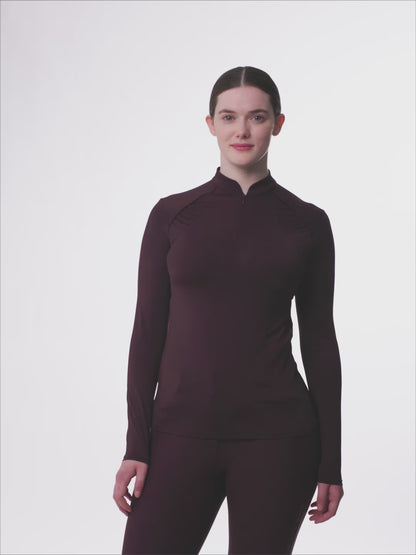 LeMieux Heyden Lightweight Base Layer Damson