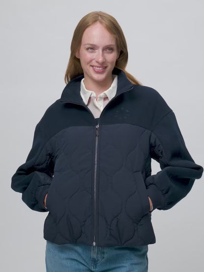 LeMieux Chloe Bomber Jacket Navy