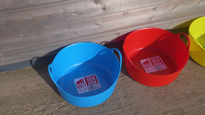 Red Gorilla Small Shallow Gorilla Tub Red