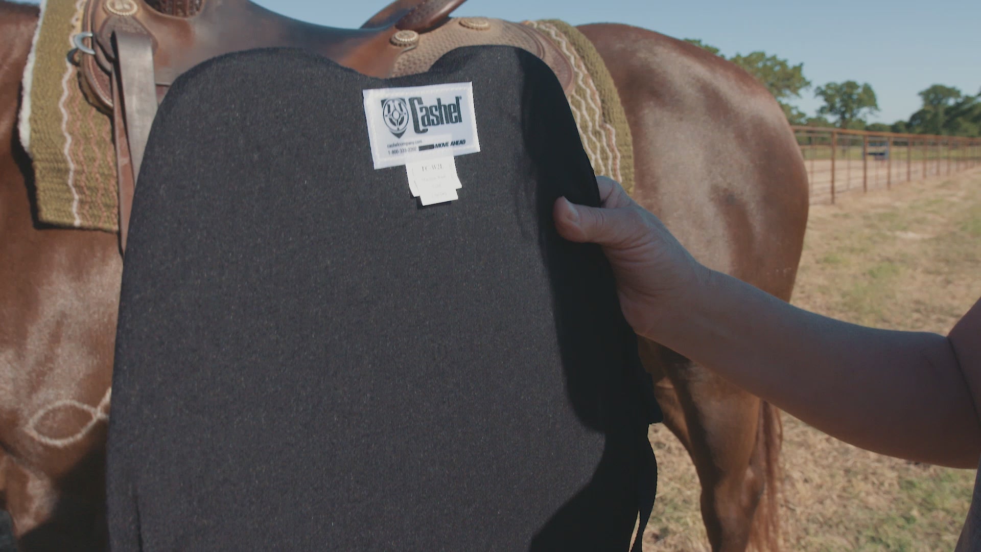 Cashel Tush Cushion - To fit English Saddle