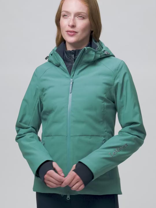LeMieux Brooke 3 in 1 Waterproof Hybrid Jacket Aloe