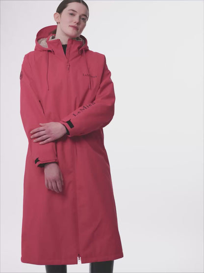 LeMieux HydroShield Robe Cranberry