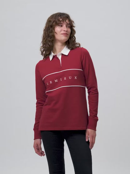 LeMieux Rochelle Rugby Shirt Russet