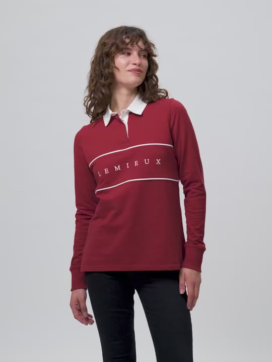 LeMieux Rochelle Rugby Shirt Russet
