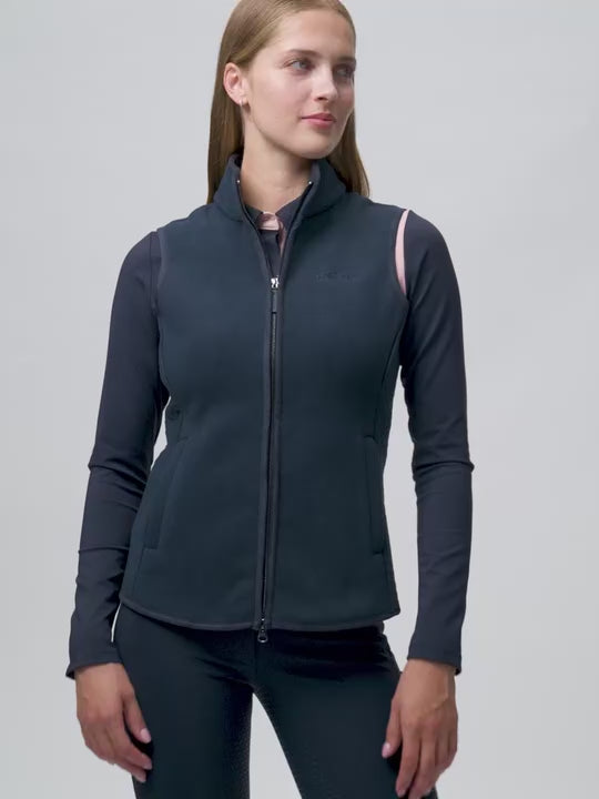 LeMieux Frankie Fleece Gilet Navy