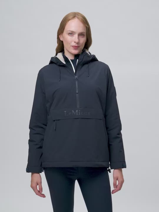 LeMieux Phoebe Half Zip Waterproof Anorak Navy