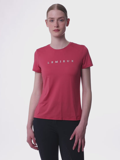 LeMieux Sports T-Shirt Cranberry