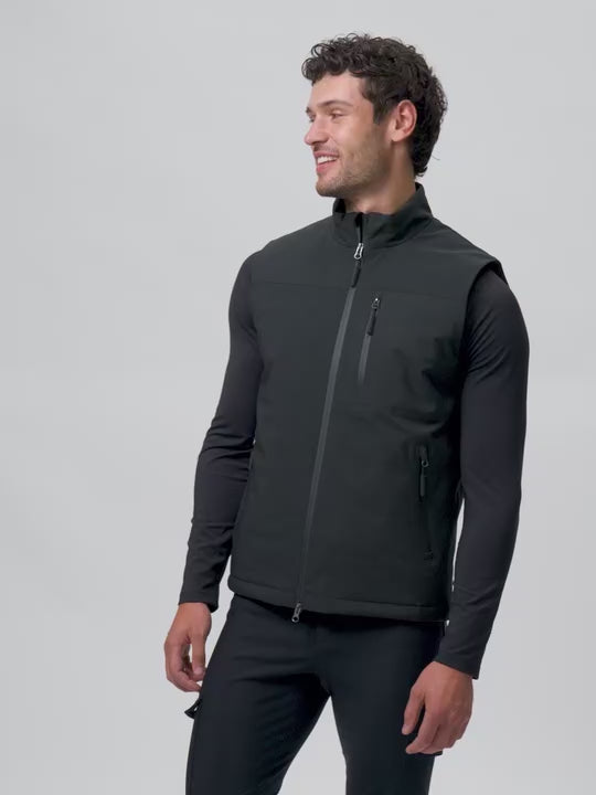 LeMieux Mens Midweight Insulated Gilet Black