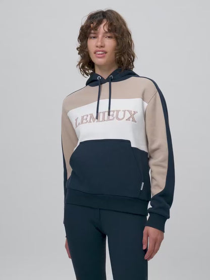 LeMieux Kadie Colour Block Hoodie Navy