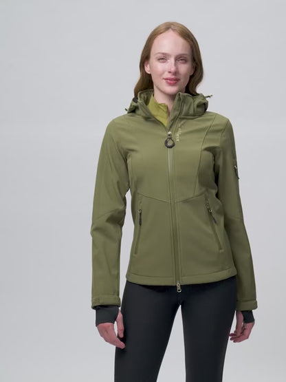 LeMieux Celine Softshell Jacket Willow Green