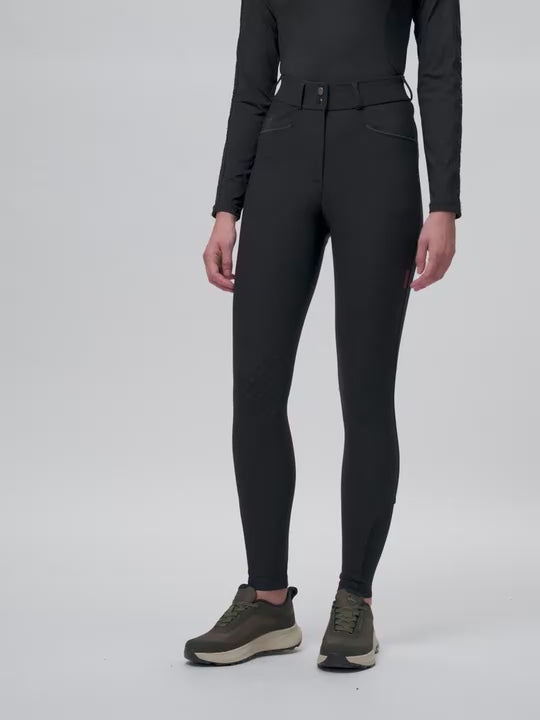 LeMieux Tall Isabelle Knee Grip Breeches Black