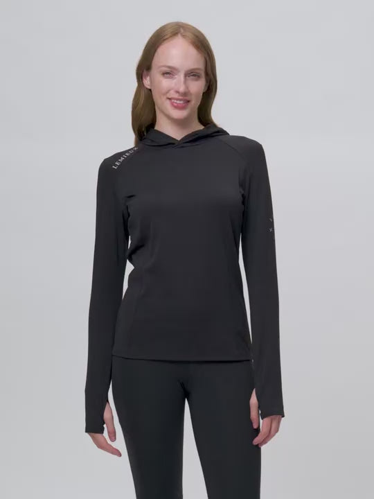 LeMieux Heidi Hooded Mid Layer Black