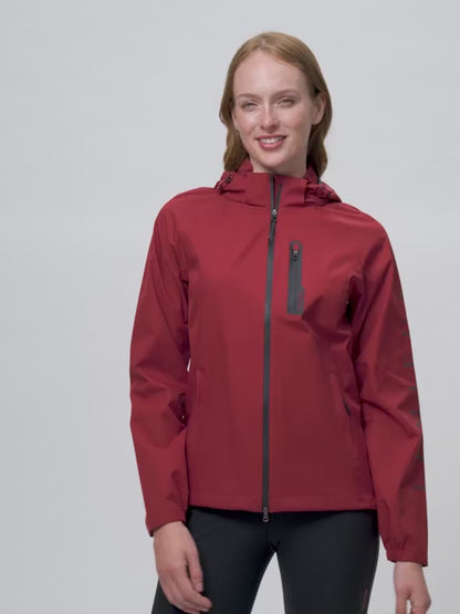 LeMieux Athena Waterproof Lightweight Jacket Russet