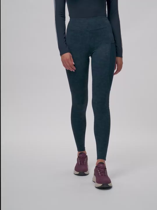 LeMieux Naomi Pull On Breeches Printed Navy