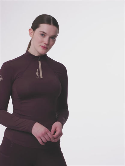 LeMieux Classique Base Layer Damson
