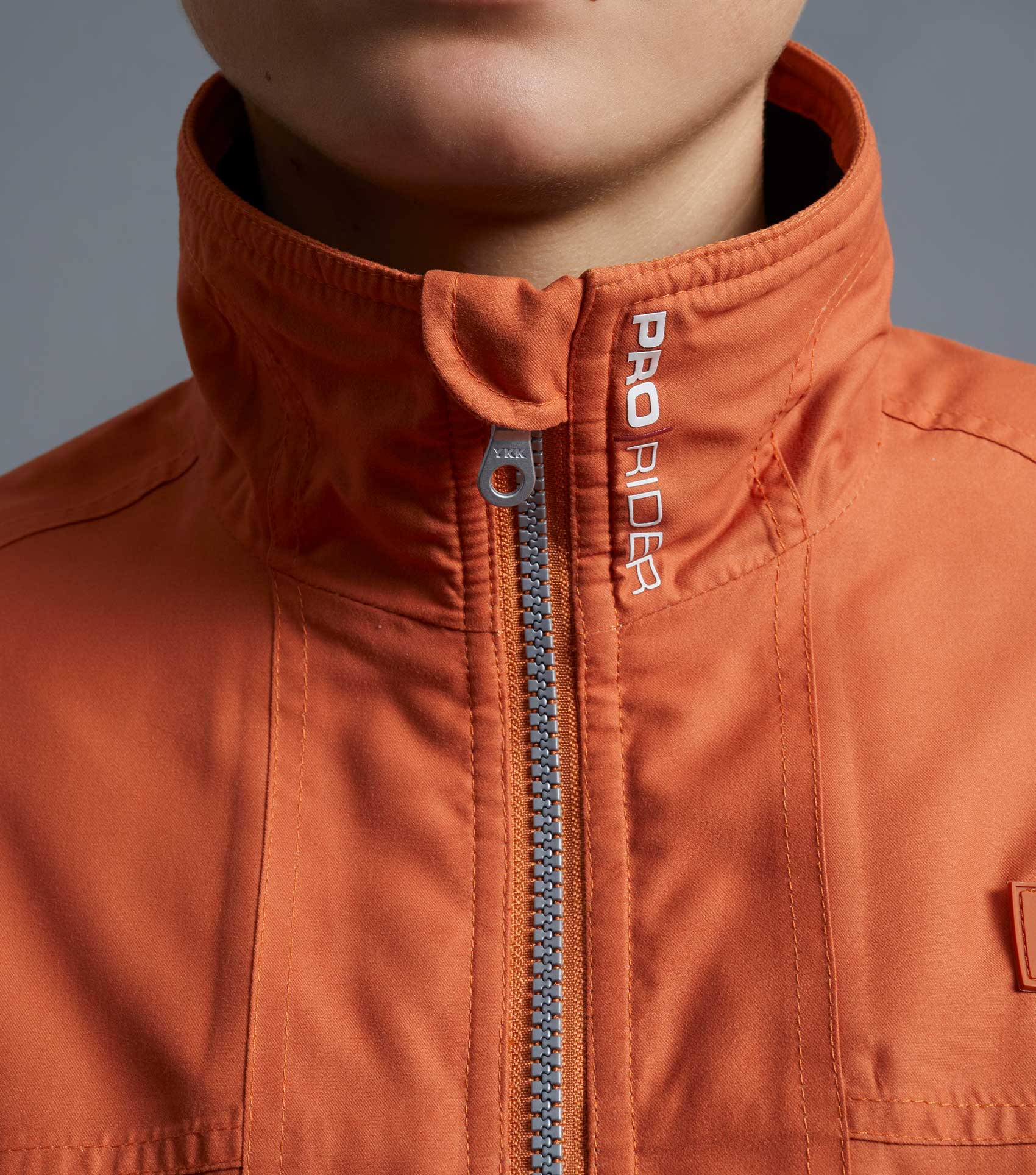Premier Equine PRO RIDER Waterproof Riding Jacket Burnt Orange Unisex