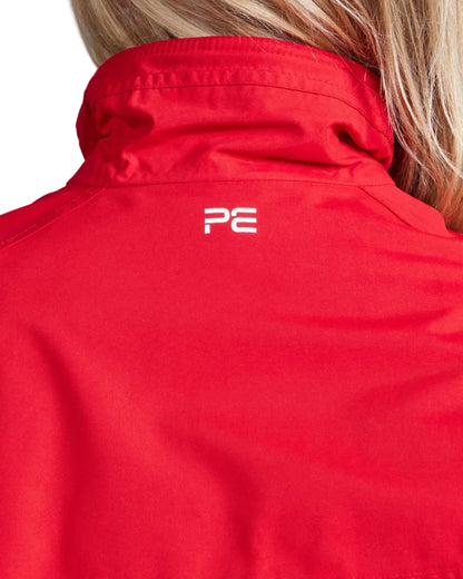 Premier Equine Pro Rider Waterproof Red Riding Jacket - Unisex Equestrian Coat