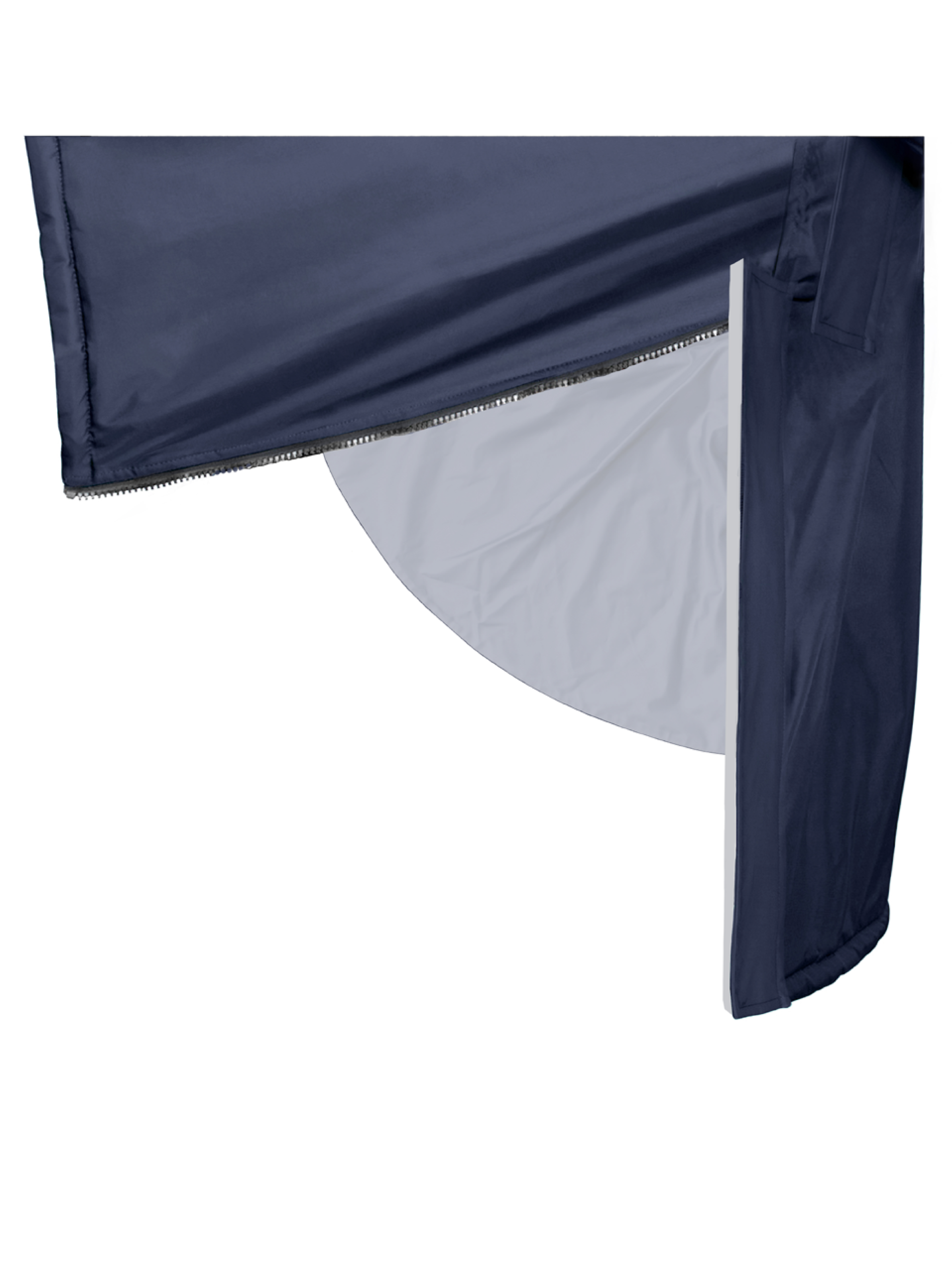 EQUIDRY Waterproof Riding Coat: Fleece Lined, Reflective Navy Women's Horse Riding Raincoat