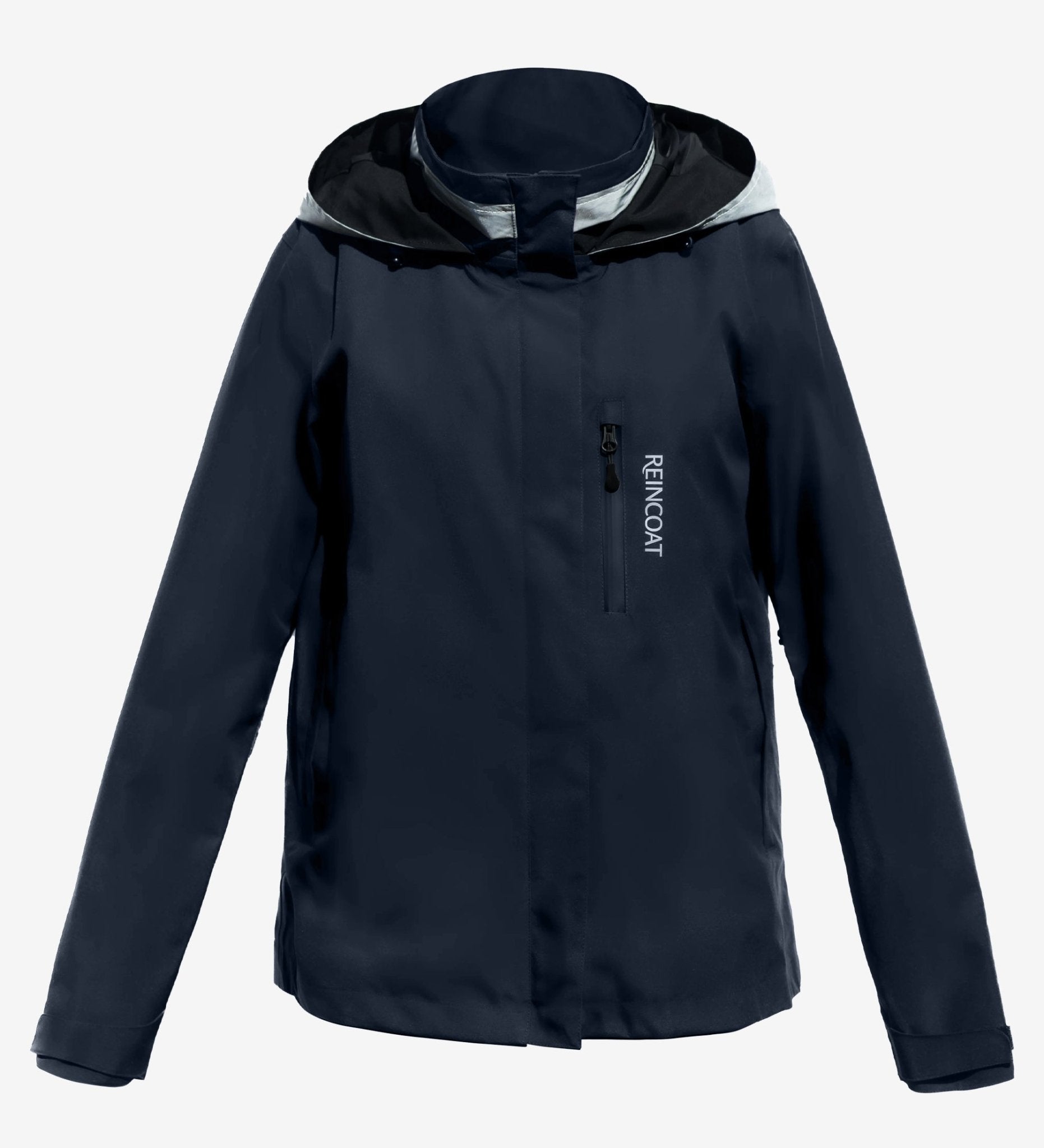 Reincoat Air Adult Waterproof Jacket - Midnight Navy. Breathable Shell Jacket for Outdoor Activities | Equiflair