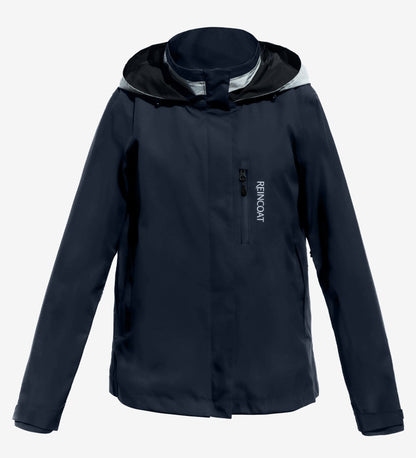 Reincoat Air Adult Waterproof Jacket - Midnight Navy. Breathable Shell Jacket for Outdoor Activities | Equiflair