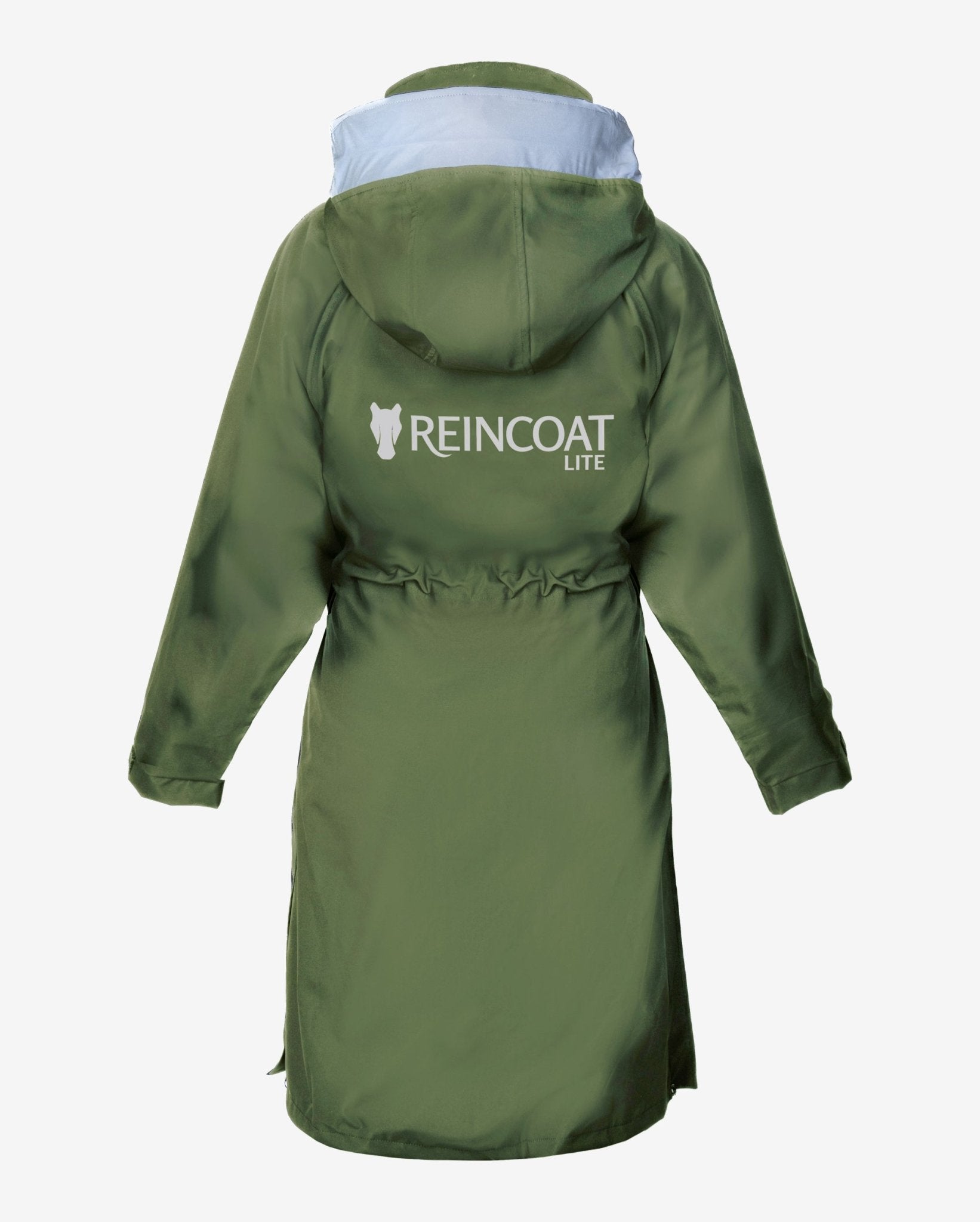 REINCOAT LITE KIDS - OLIVE Green Raincoat | Equestrian Riding Coat for Children | Equiflair