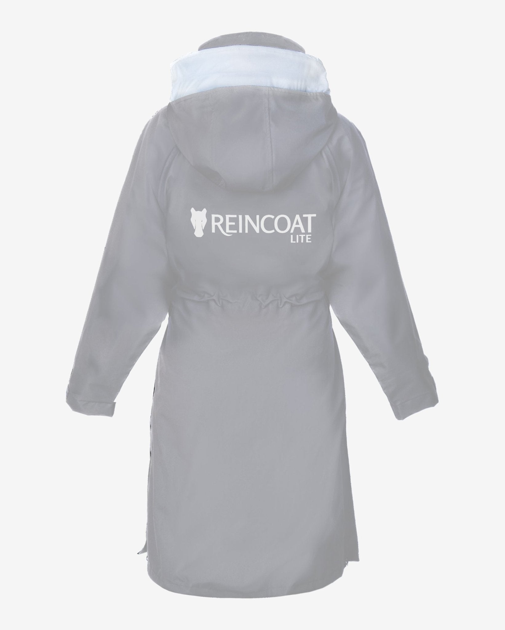 Reincoat Lite Kids Grey Equestrian Riding Coat Waterproof Reflective