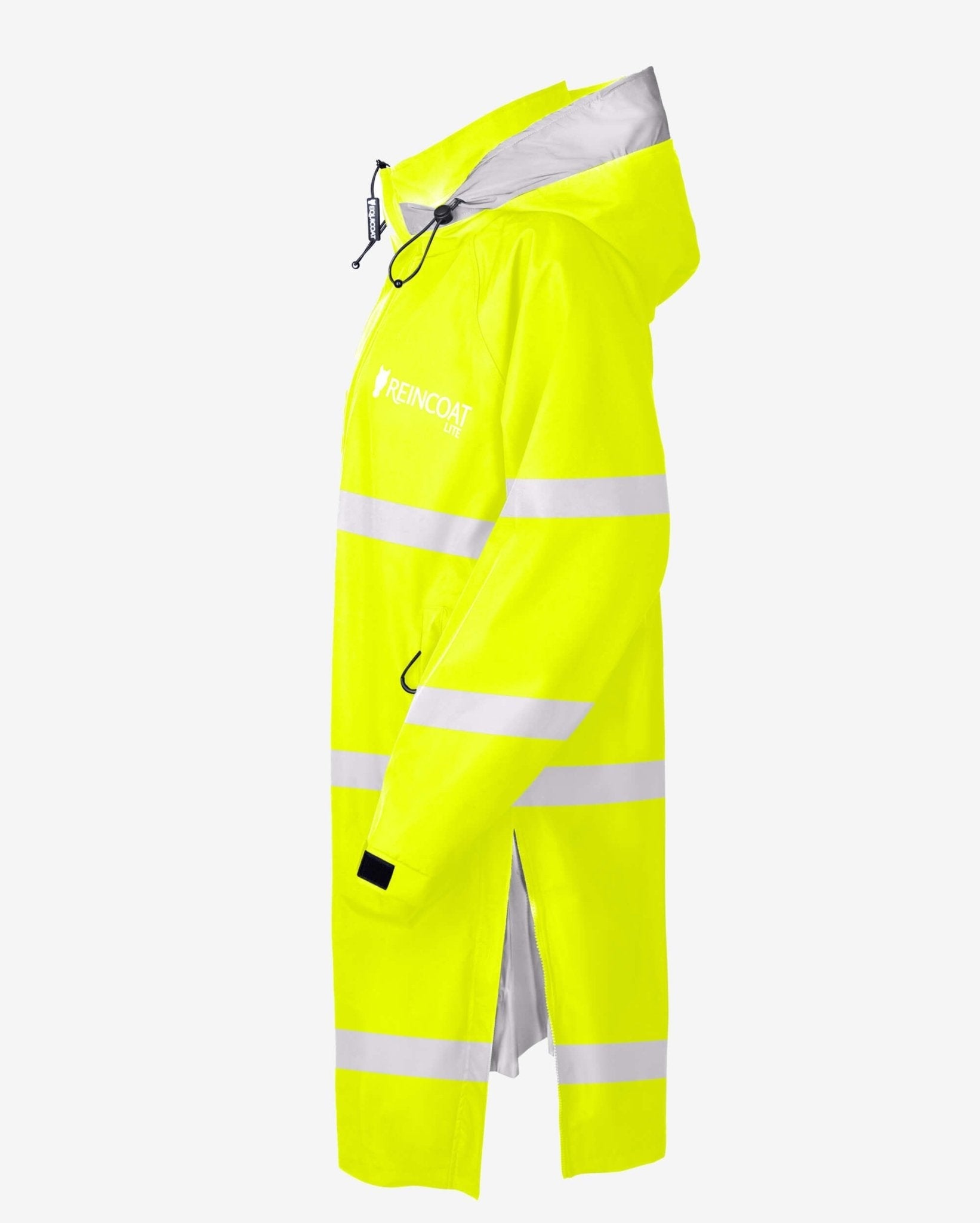 Kids Hi-Vis Yellow Raincoat | Reflective Waterproof Jacket for Children | Reincoat Lite