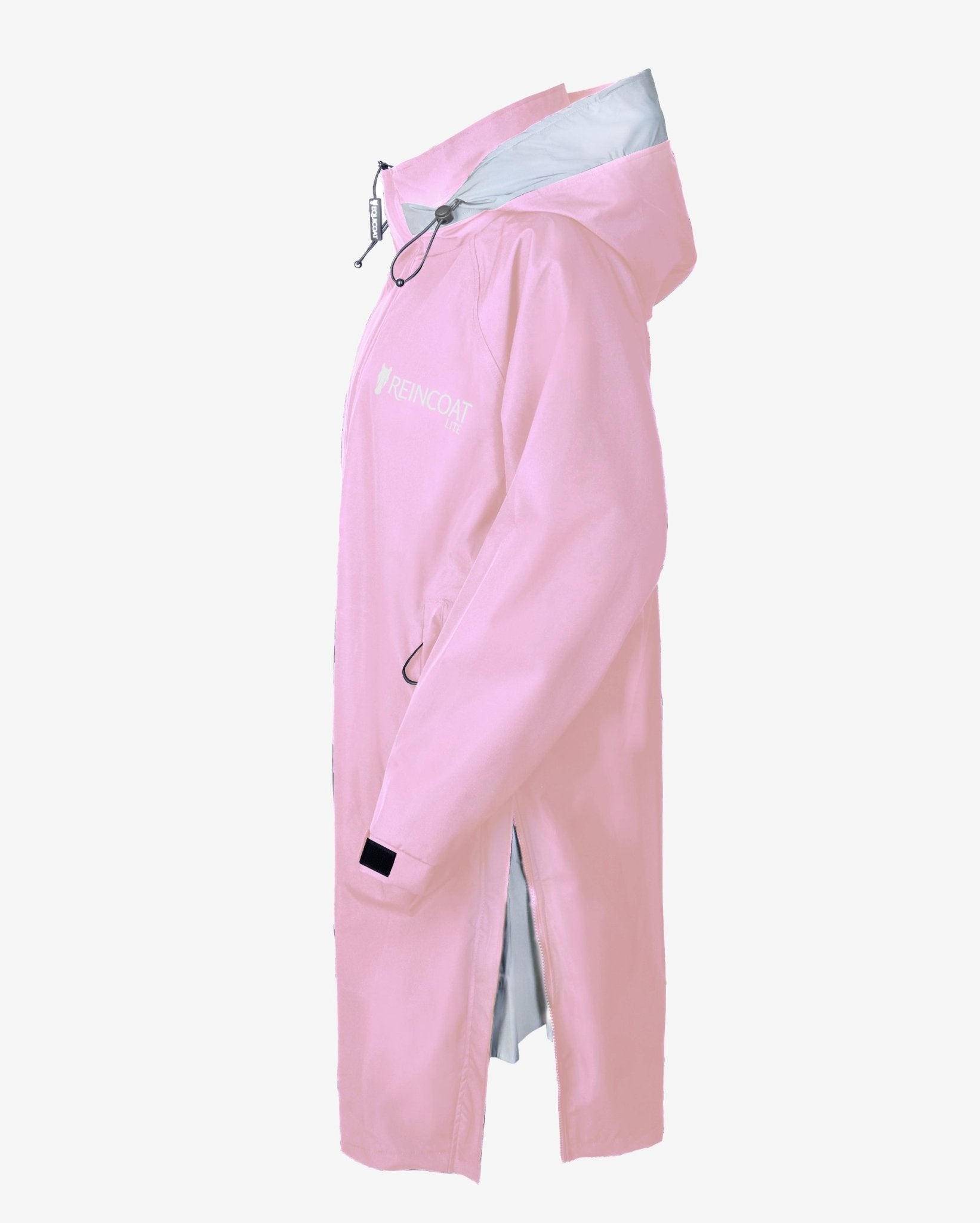 REINCOAT LITE KIDS - PINK - Waterproof Raincoat, Lightweight, Reflective, Mesh Lined - Kids Outdoor Apparel by Equiflair