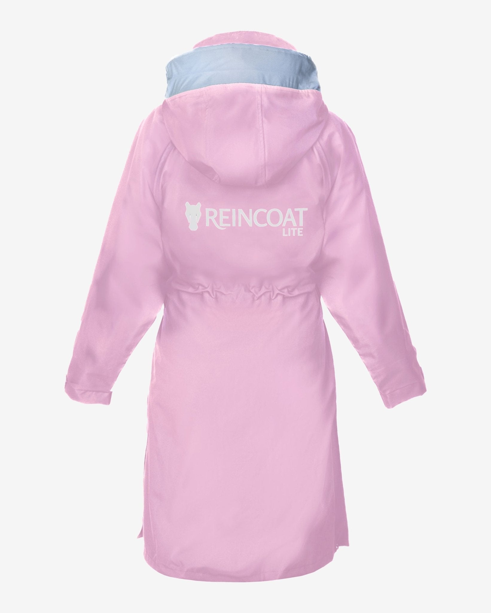 Reincoat Lite Kids Pink Raincoat - Lightweight Waterproof Kids Jacket with Hood & Reflective Details for Girls