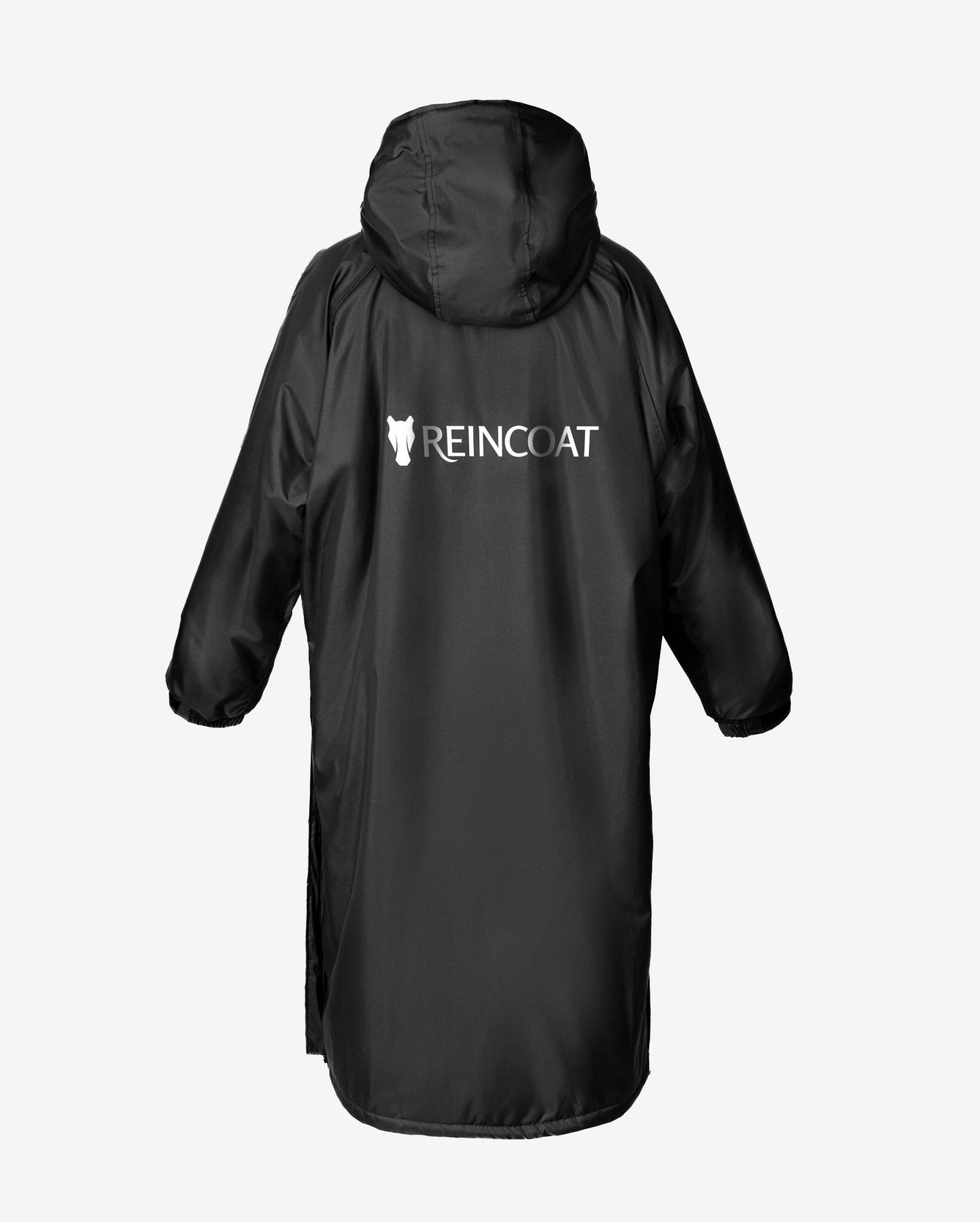 Reincoat Original Adult Black Waterproof Riding Coat - Equestrian Rain Jacket