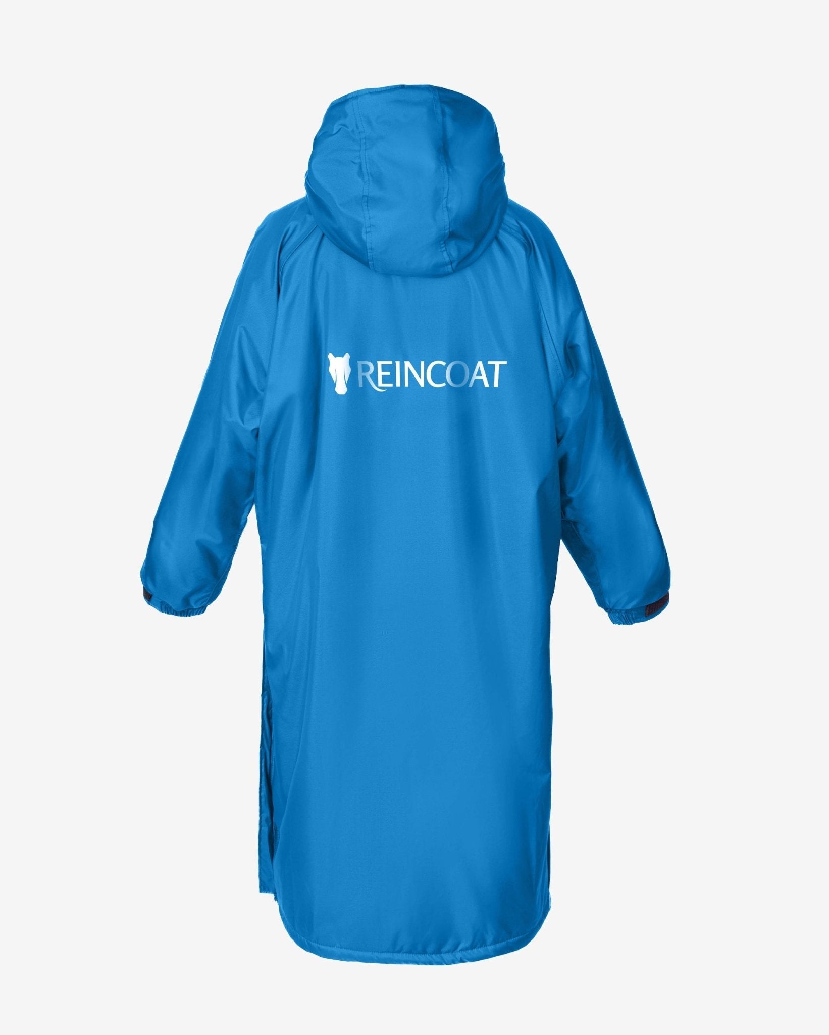REINCOAT Original Adult Blue Waterproof Coat. Perfect for riding, walking, & outdoor activities. #waterproofcoat #ridingcoat #reincoat