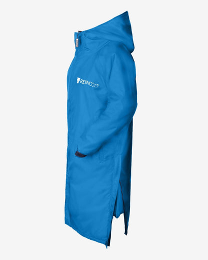Waterproof Blue Adult Equestrian Reincoat: Riding Rain Gear | Equiflair