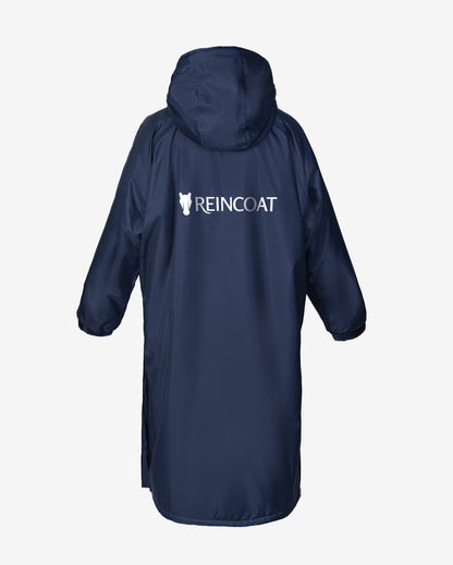 REINCOAT Original Adult - Navy Waterproof Riding Coat. Keep dry when riding, walking, or on the yard. 100% Waterproof & Breathable.