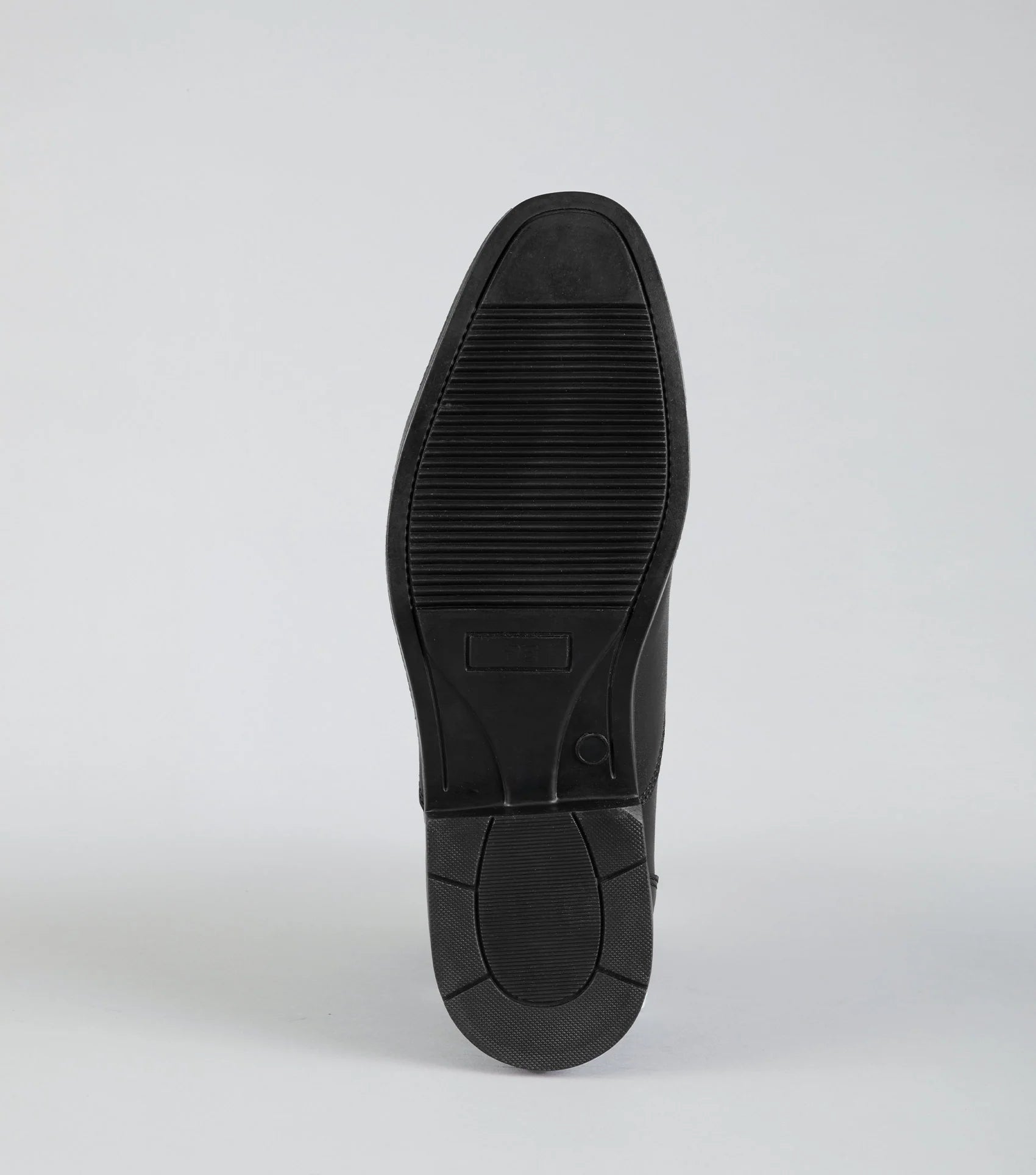 Black Paddock Boot Sole - Equestrian Riding Boot Traction Pattern - Anti-Slip Sole for Horse Riding and Stable Work