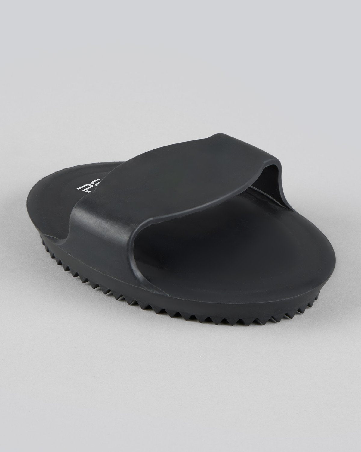 PREMIER EQUINE Rubber Curry Comb Black - Horse Grooming Brush