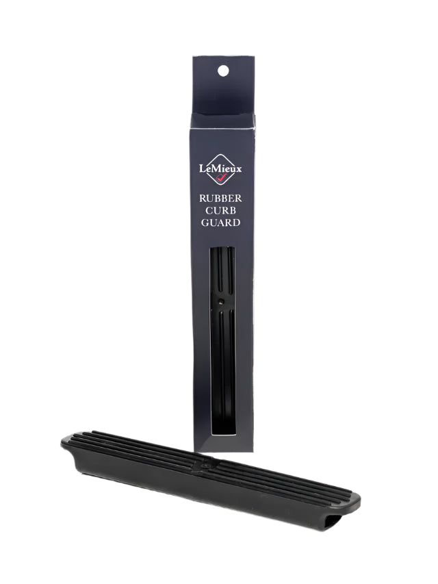 LeMieux Black Rubber Curb Chain Guard - Equiflair Equestrian Product