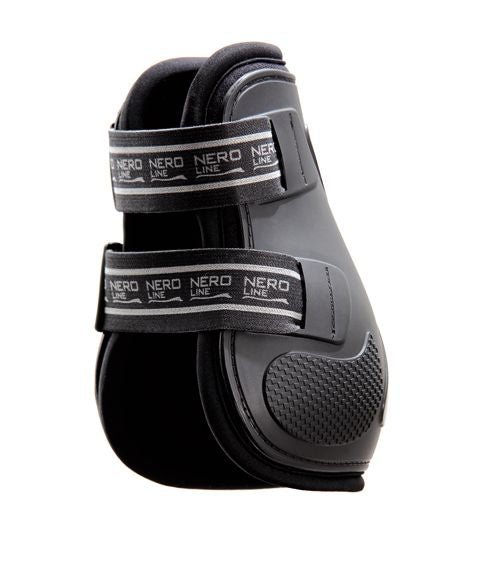 Veredus Pro Jump Elastic Fetlock Boots Black | Equiflair