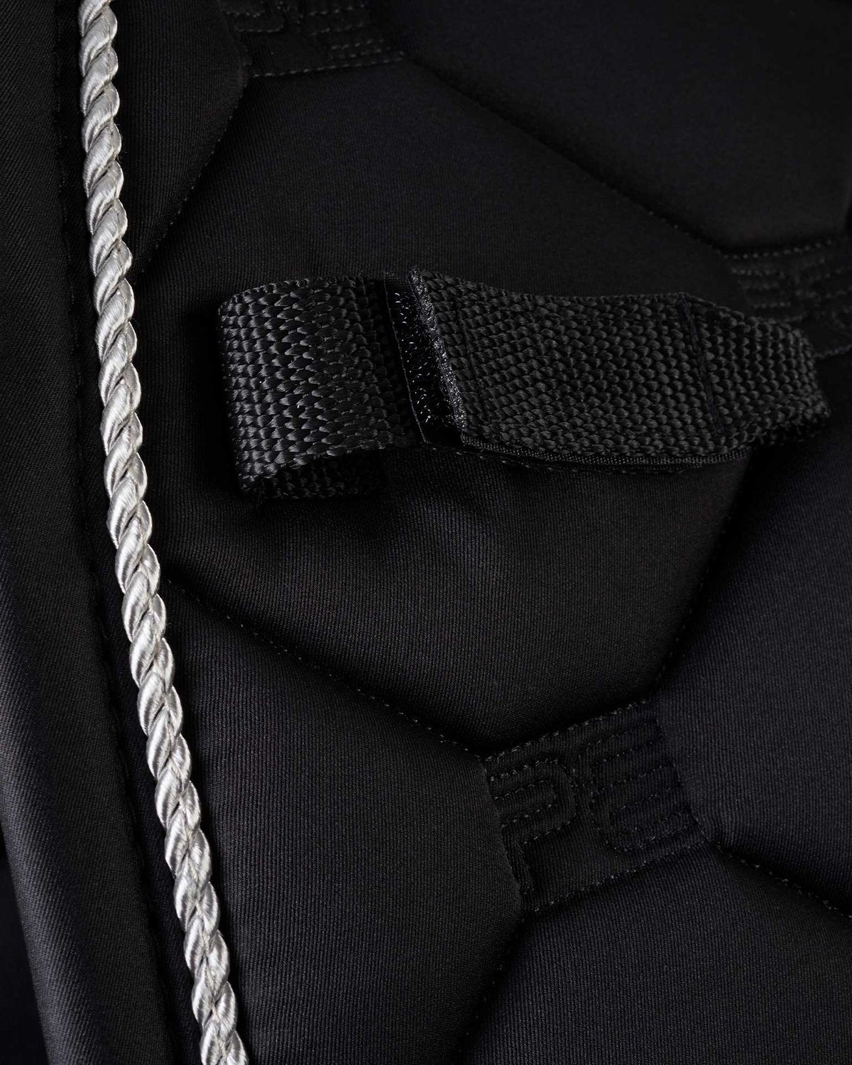 Premier Equine Saltare Black Dressage Square Saddle Pad | Close Contact Design