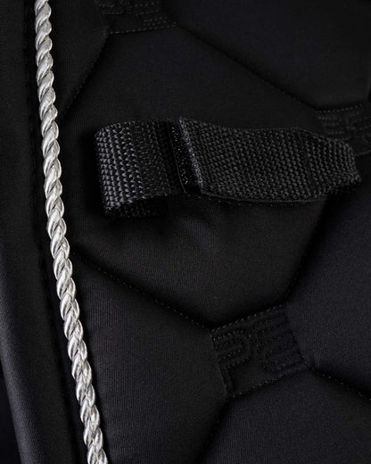 Premier Equine Saltare Black Dressage Square Saddle Pad | Close Contact Design