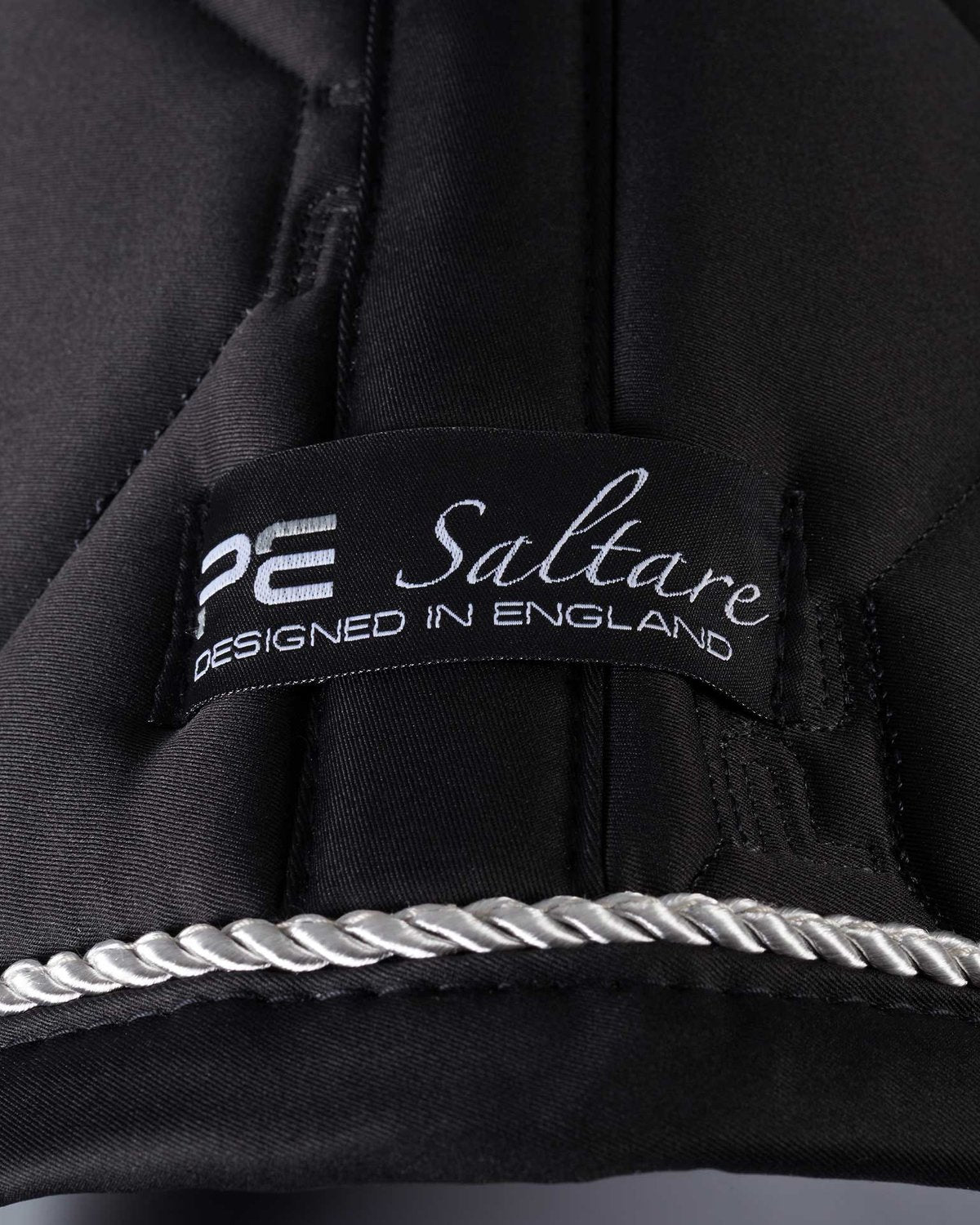 Premier Equine Saltare Black Dressage Saddle Pad Detail - Close Contact Equestrian