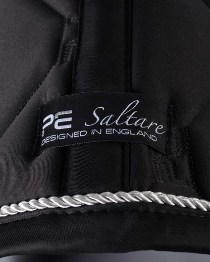 Premier Equine Saltare Black Dressage Saddle Pad Detail - Close Contact Equestrian