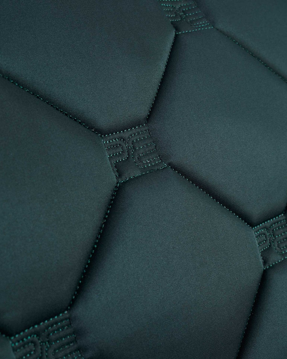 PREMIER EQUINE Olive Green Dressage Saddle Pad - Quilted Design, Close Contact Equestrian Pad