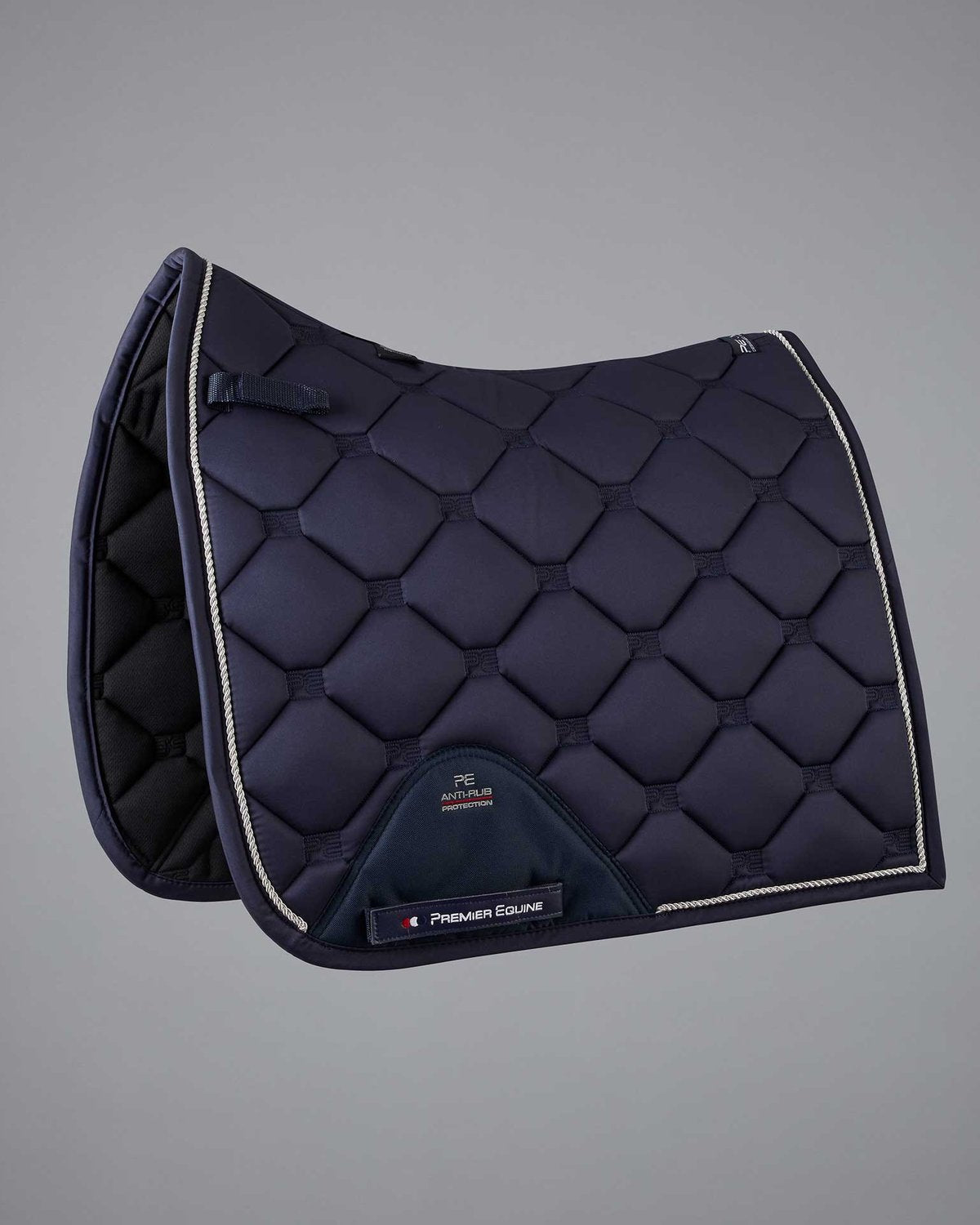PREMIER EQUINE Saltare Dressage Saddle Pad - Navy Close Contact Horse Pad