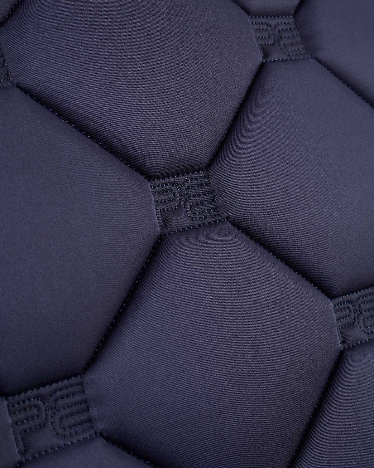 Premier Equine Saltare Dressage Square Pad - Navy Close Contact Saddle Pad with Diamond Quilting, Equestrian Tack