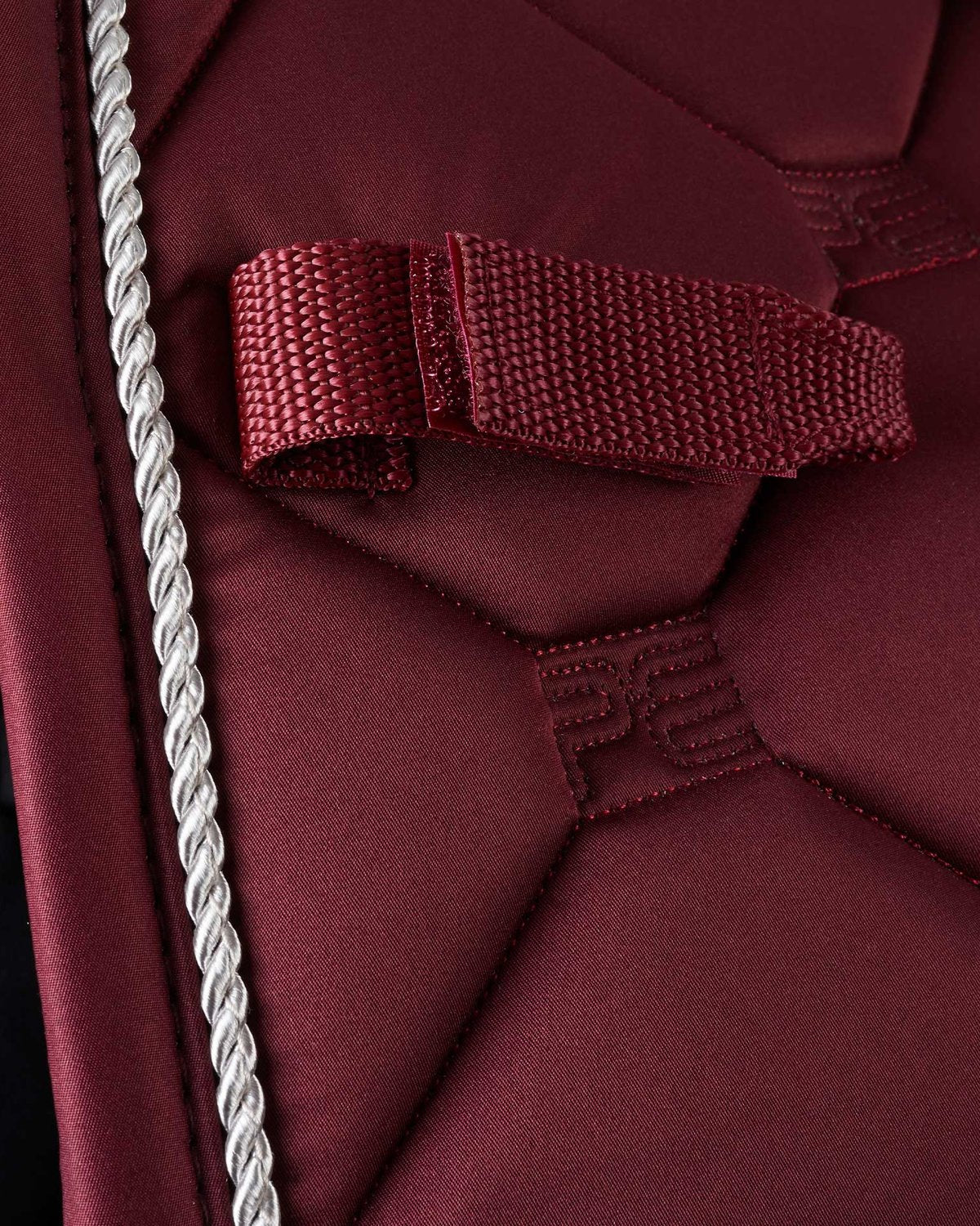 PREMIER EQUINE SALTARE Close Contact Dressage Square - Wine Saddle Pad by Equiflair
