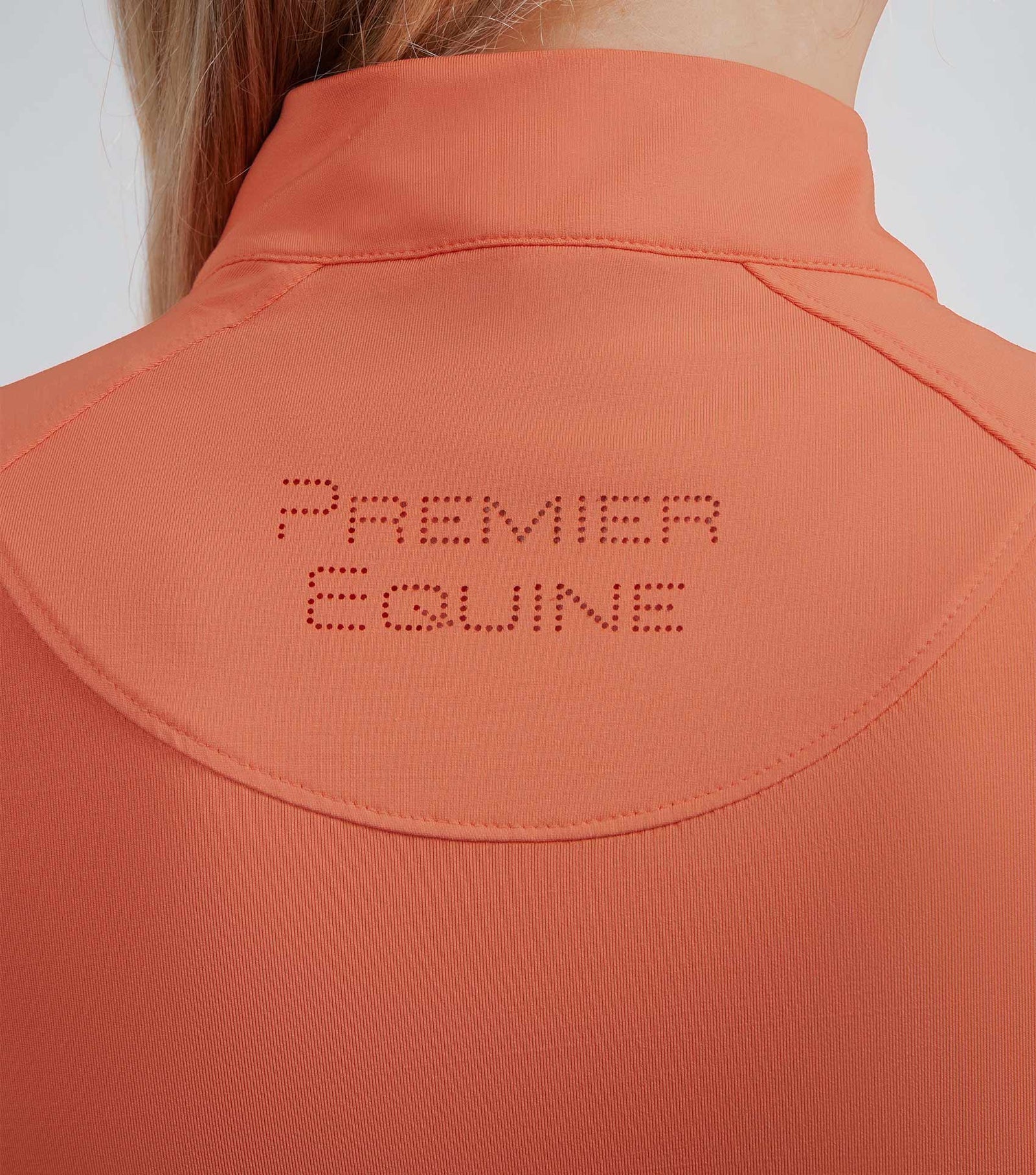 PREMIER EQUINE Savio Coral Riding Top - Long Sleeve Equestrian Shirt at Equiflair