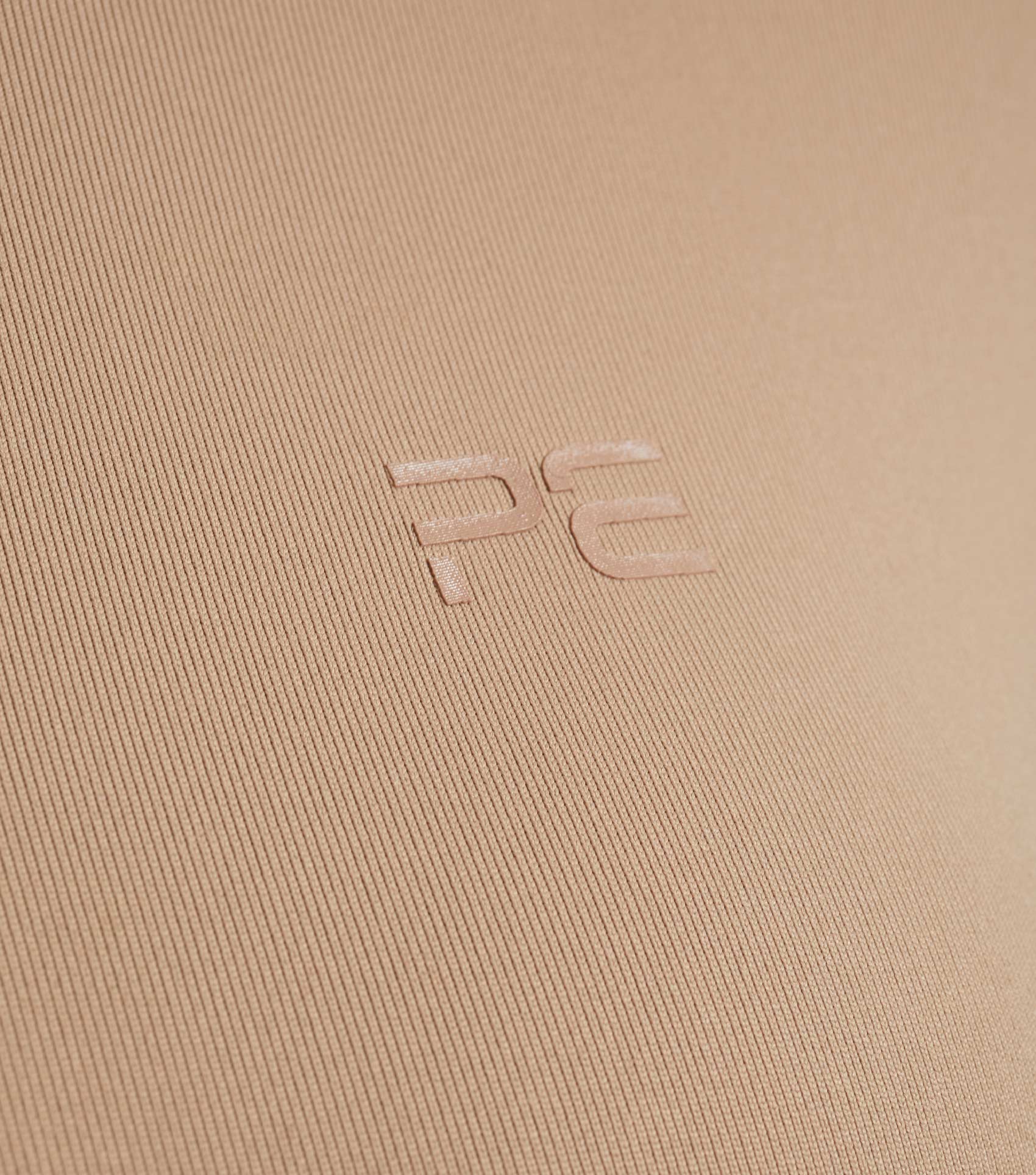 Premier Equine Beige Riding Top - Ladies Short Sleeve Equestrian Apparel