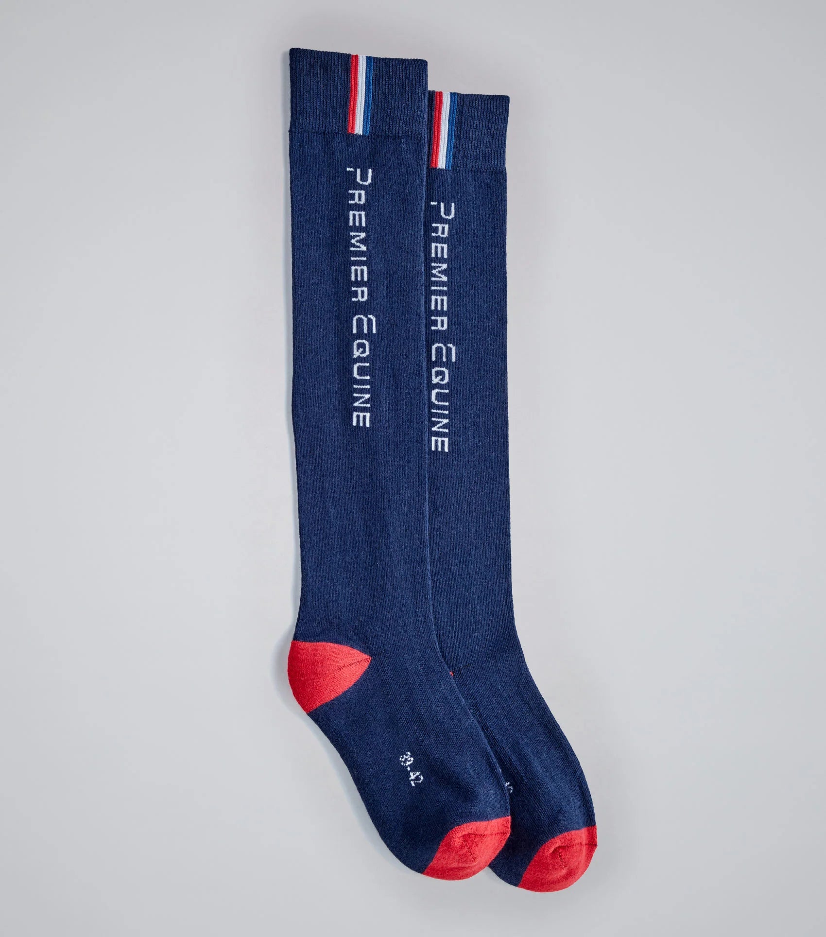 Premier Equine Navy Riding Socks - Equestrian Knee High Sports Socks